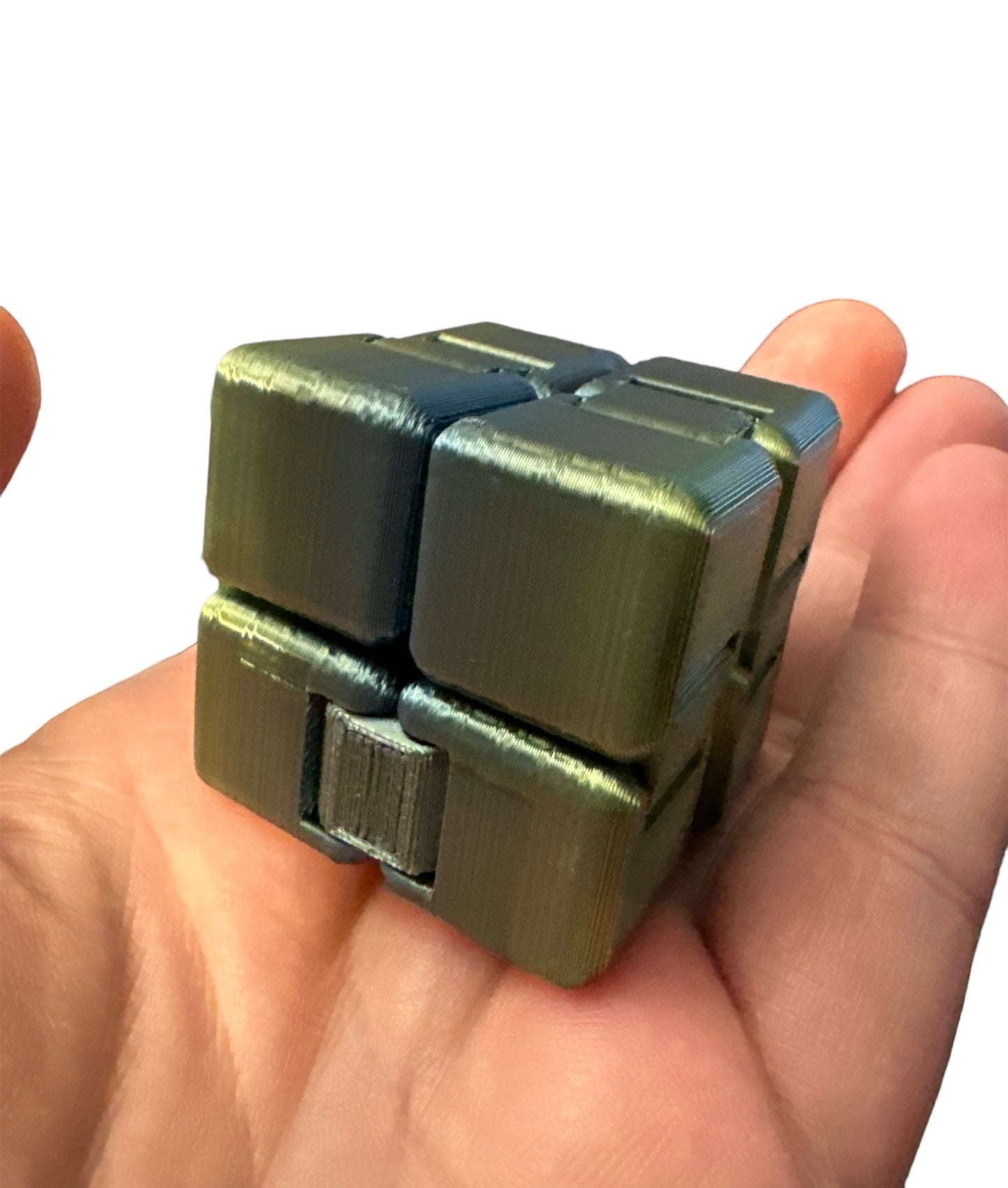 3d printed infinity cube