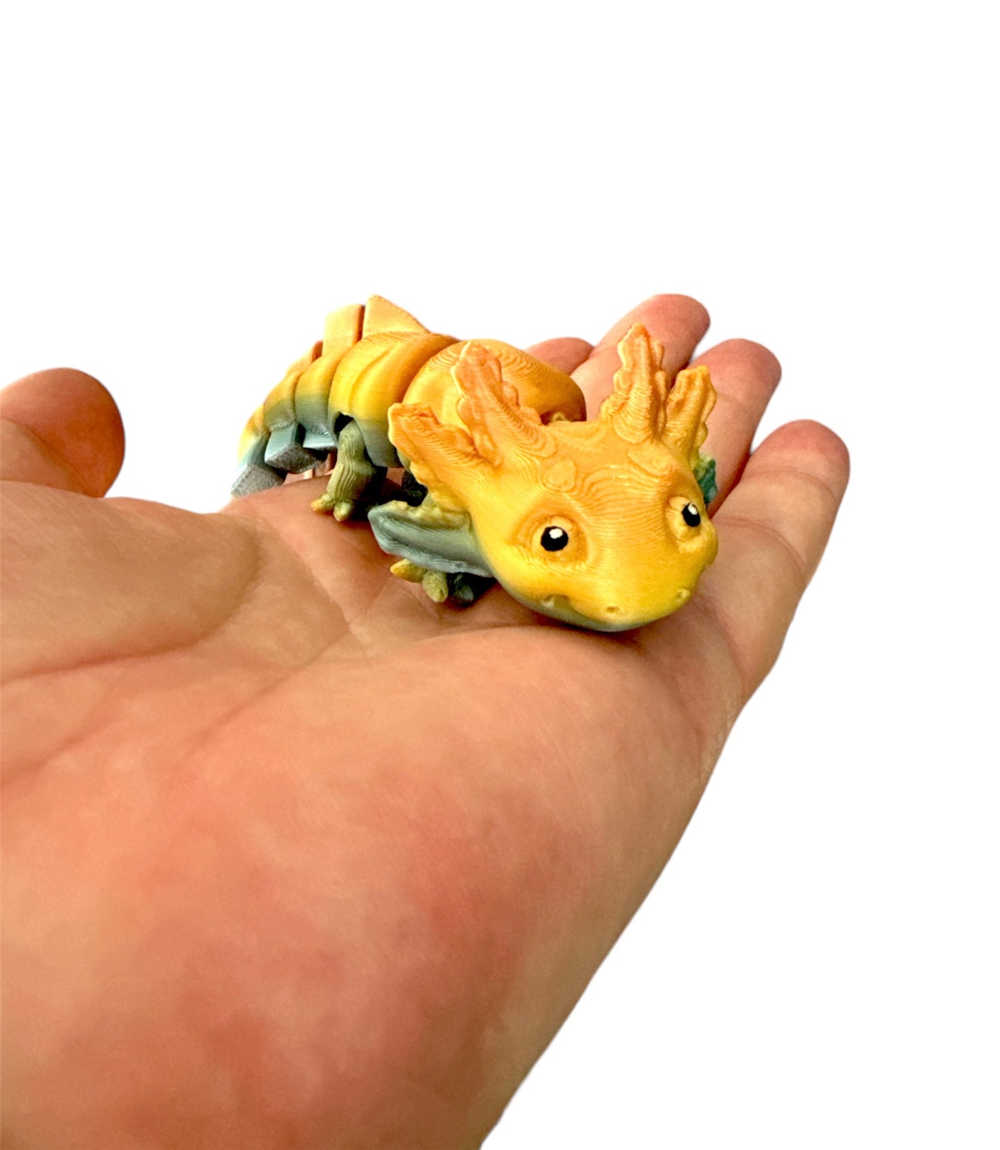 3d printed axolotl toy