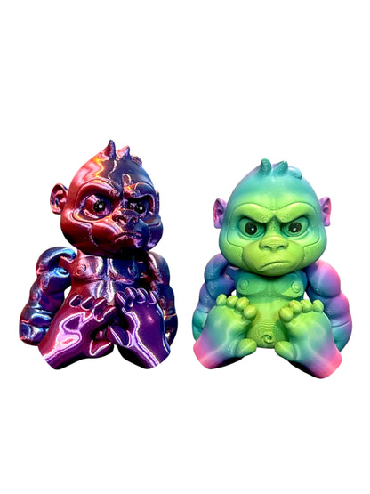 3d printed gorilla toy
