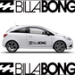 Billabong Car Logo | Car Graphic Sticker | Wonky Cow