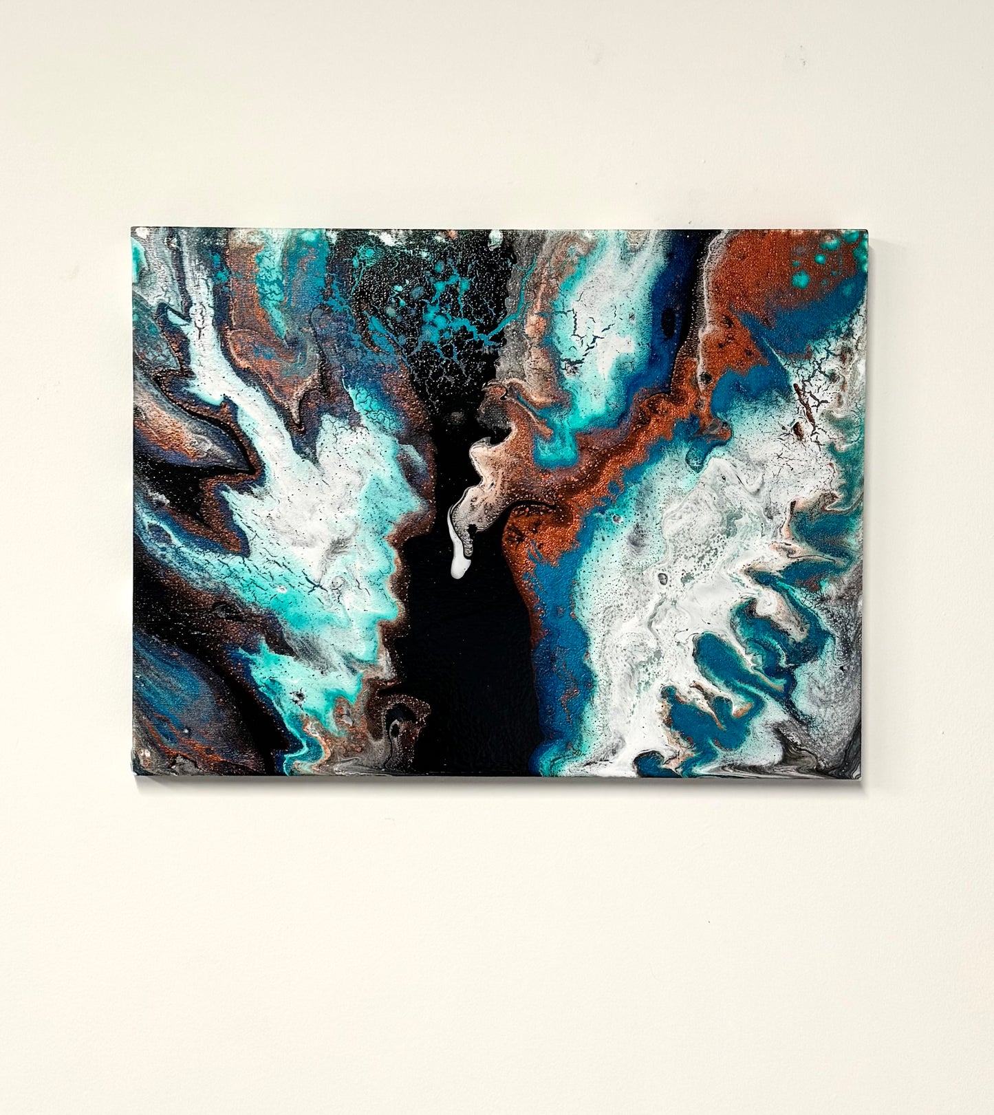 Canvas Fluid Art Piece (NO31)