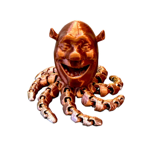 The Shrektopus fidget toy