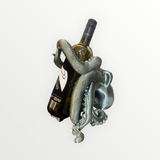 Octopus Wine Bottle Holder (Green)