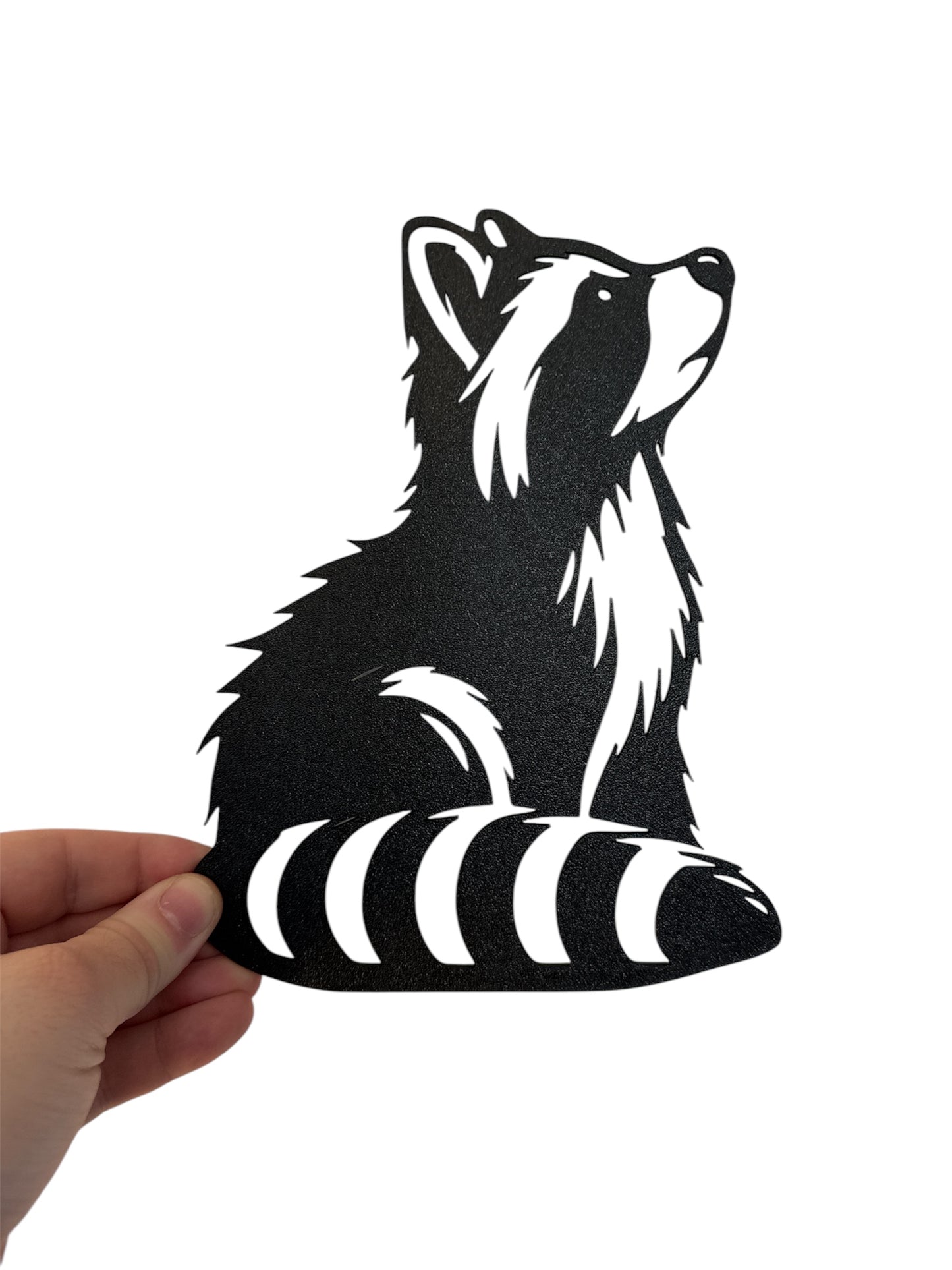 Racoon wall art décor 3d printed wall decoration