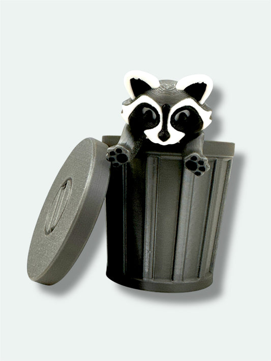 Trash Panda With Trash Can Fidget Toy