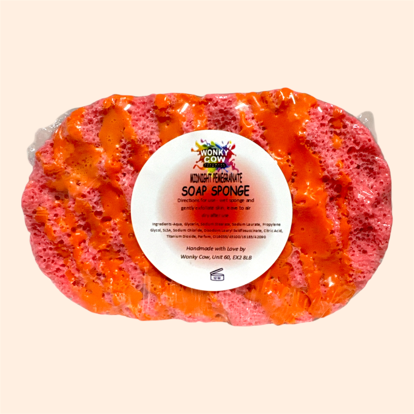 Midnight Pomegranate Soap Sponge