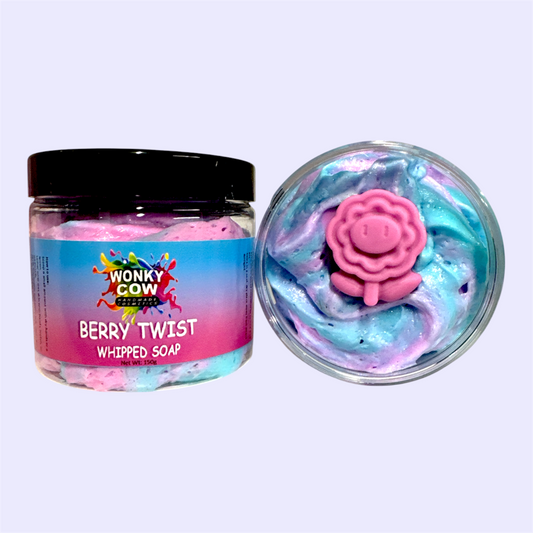 Berry Twist Whipped Soap