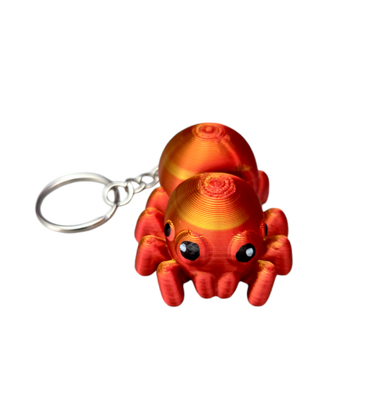 Cute Spider Flexi Keyring/Bag Charm