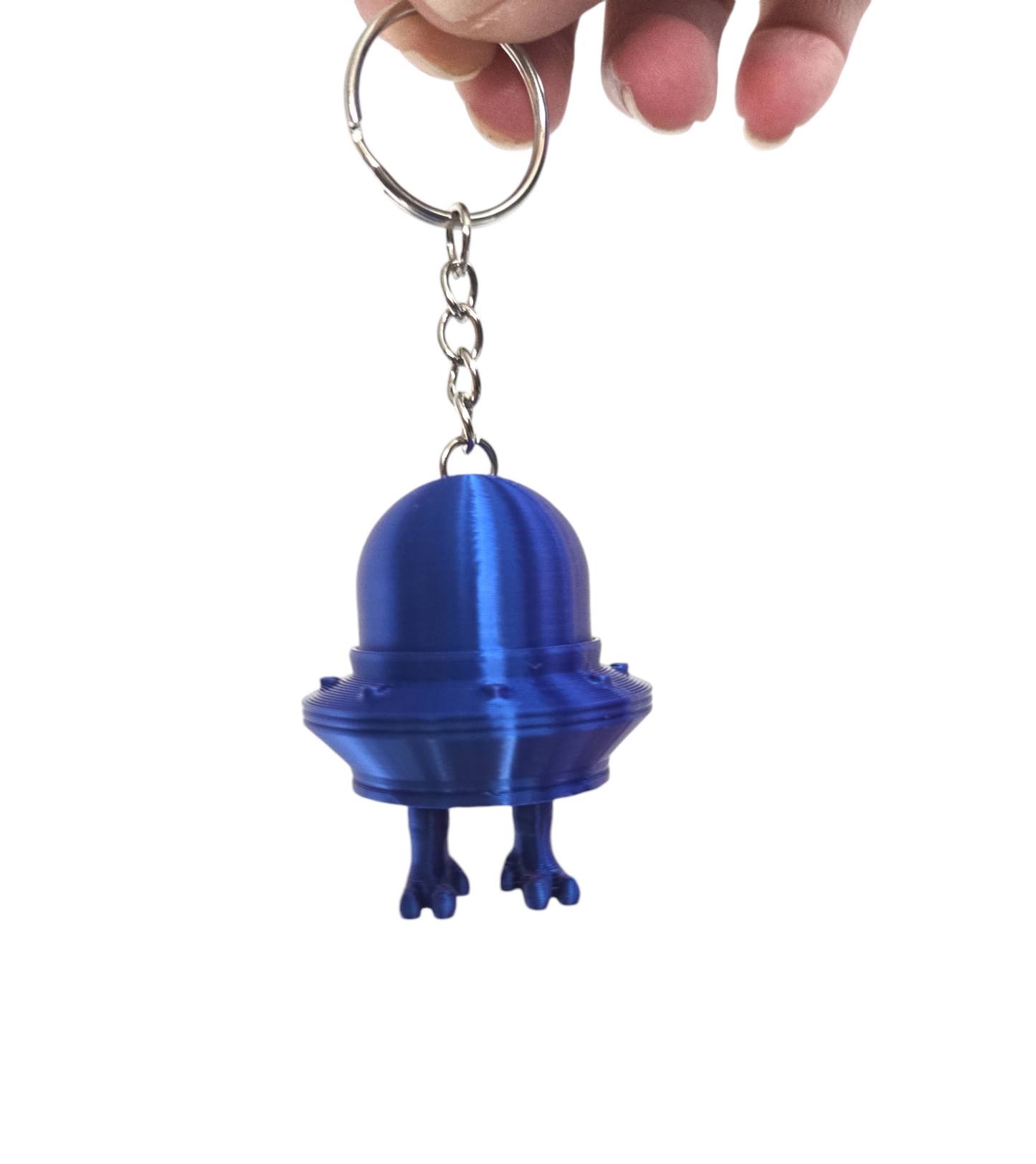 UFO Flexi Keyring/Bag Charm