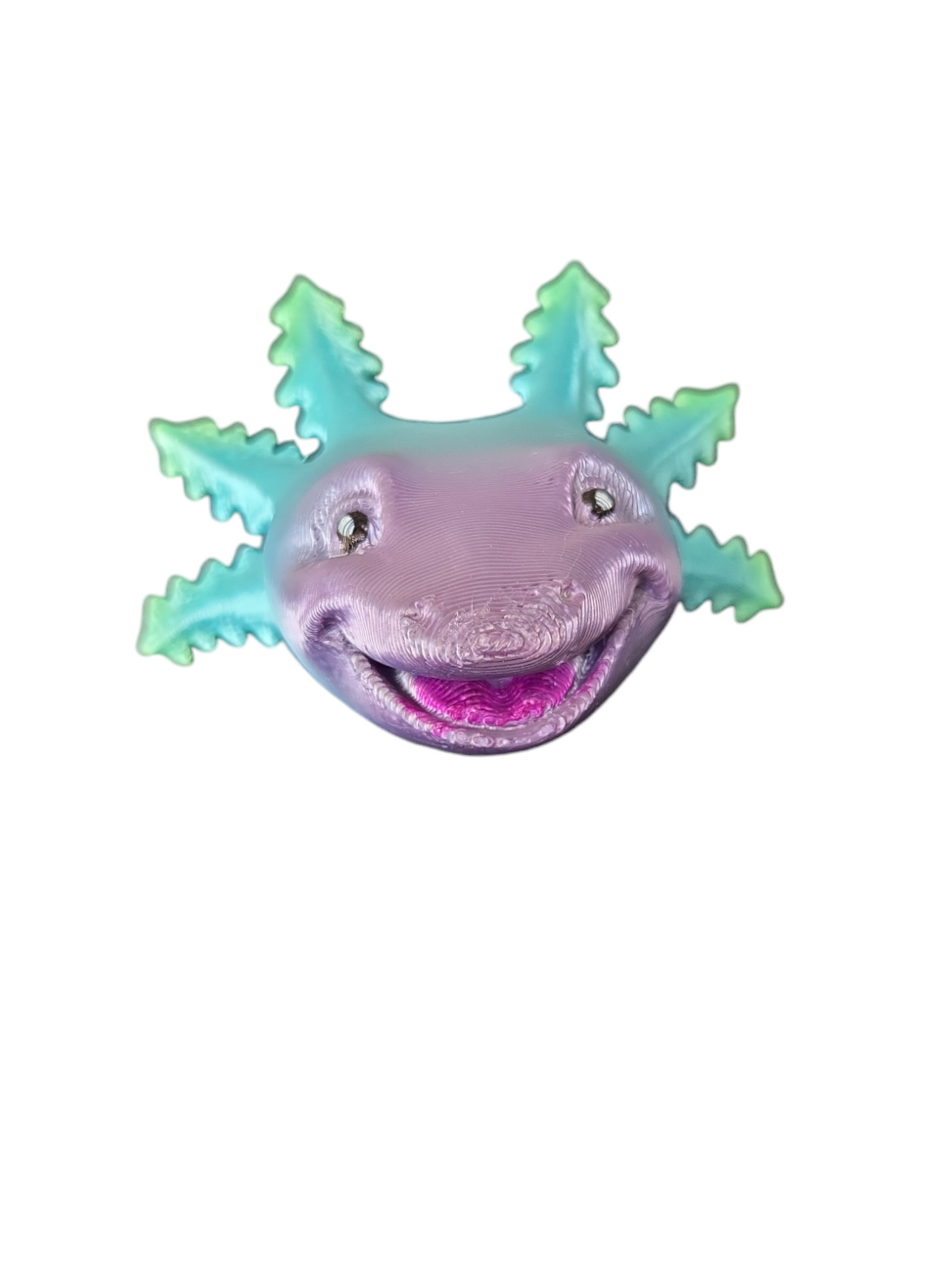 Smiling Axolotl Fridge Magnet