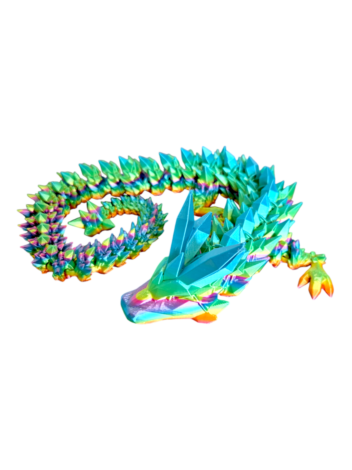 Large Crystal Dragon - Articulated flexi pet