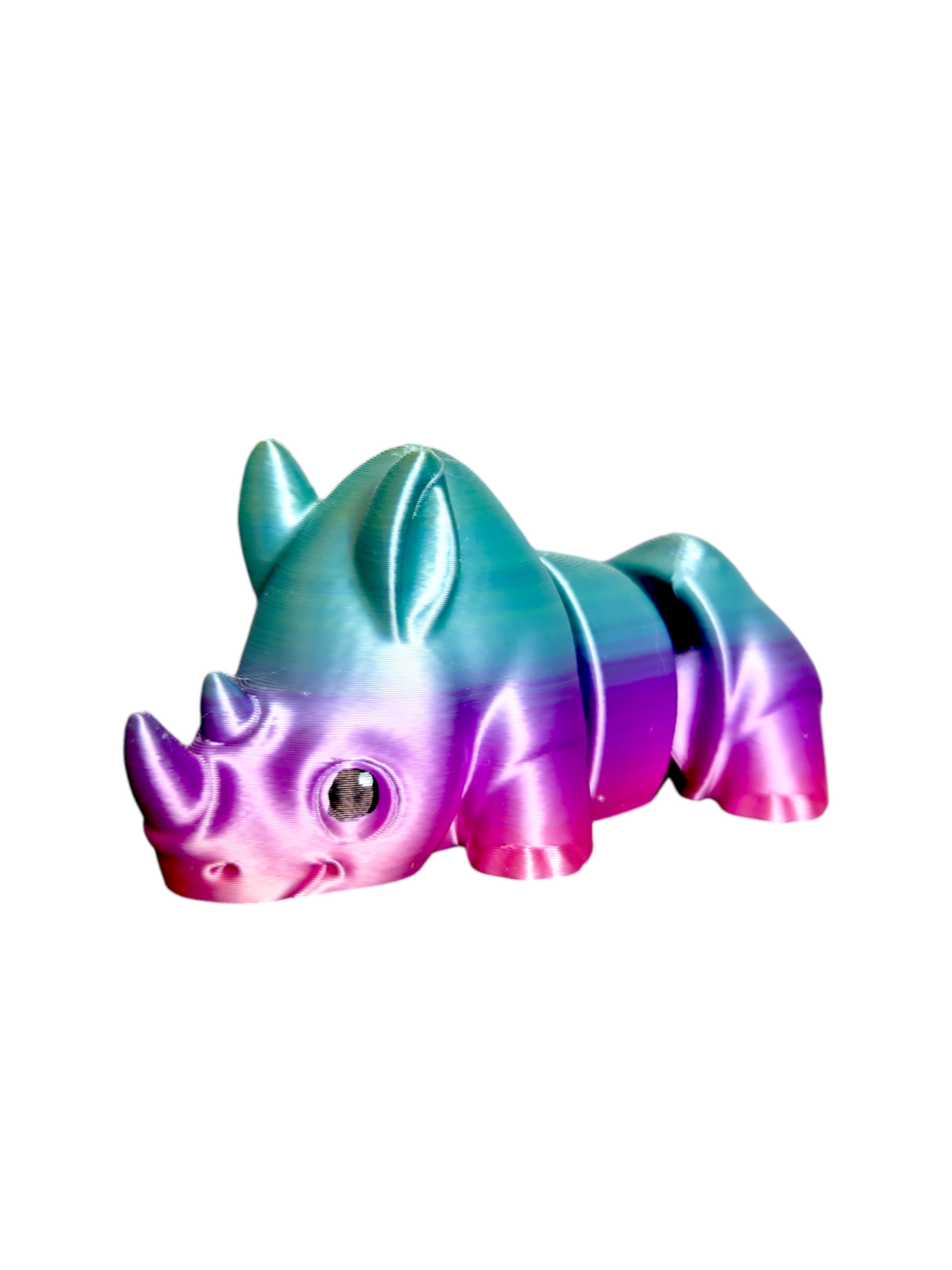 Ron the Rhino Flexi fidget toy