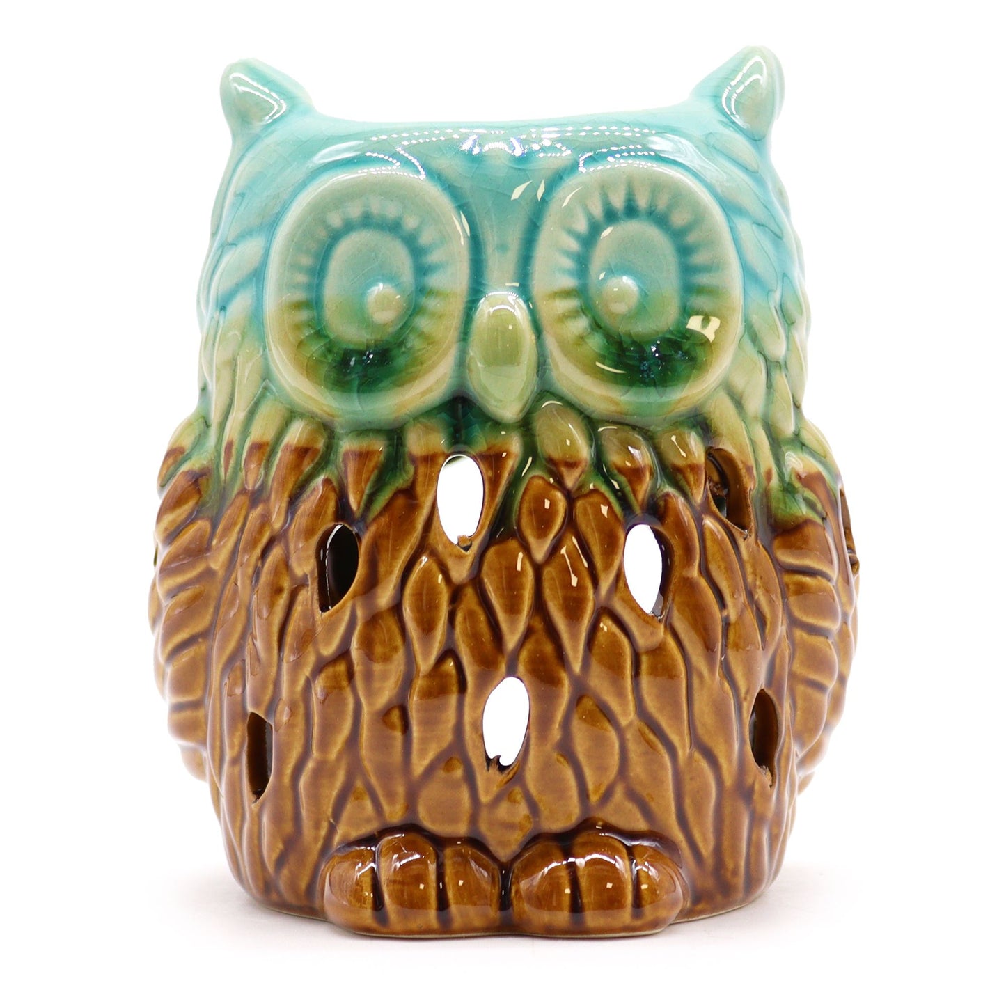 Classic Rustic Oil Burner - Owl (assorted random colour)