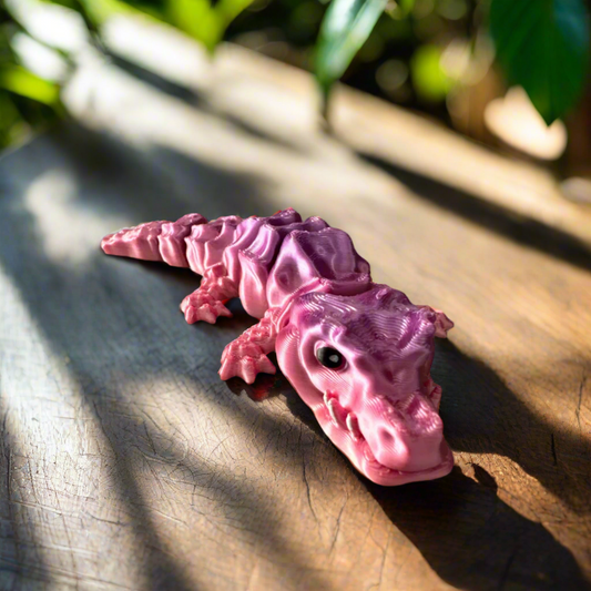 Flexi Crocodile fidget toy