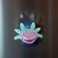 Smiling Axolotl Fridge Magnet