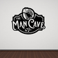 Man Cave Wall Sticker, Vinyl Decals, men's room, man cave, games room