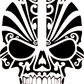 Tribal Skull, Harley Davidson Motorbike, Car Vinyl Sticker